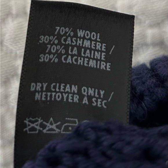 Sally Lapointe Wool/ Cashmere sweater size M - Picture 7 of 9